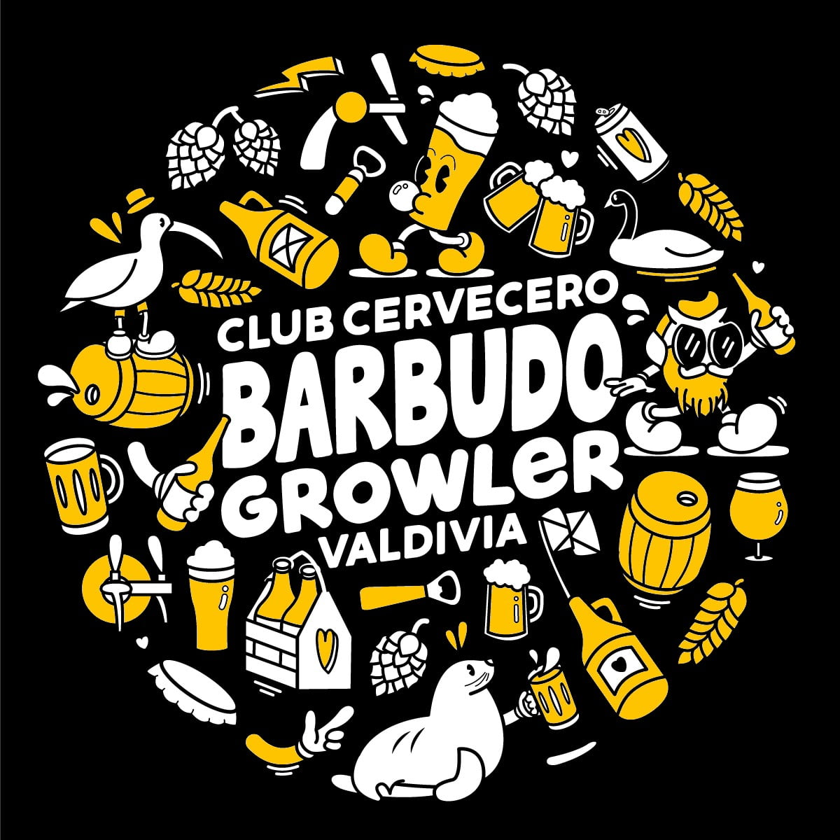 Caja Club Cervecero Barbudo Growler | Barbudo Growler